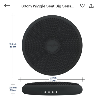 Wiggle Seat Sensory Chair Cushion - Image 2
